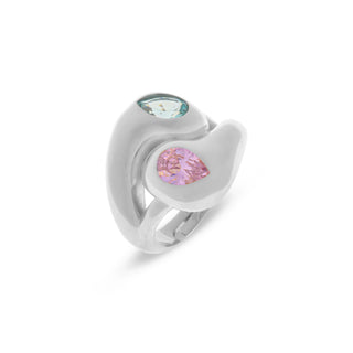 LA DOUBLE PINK/GREEN